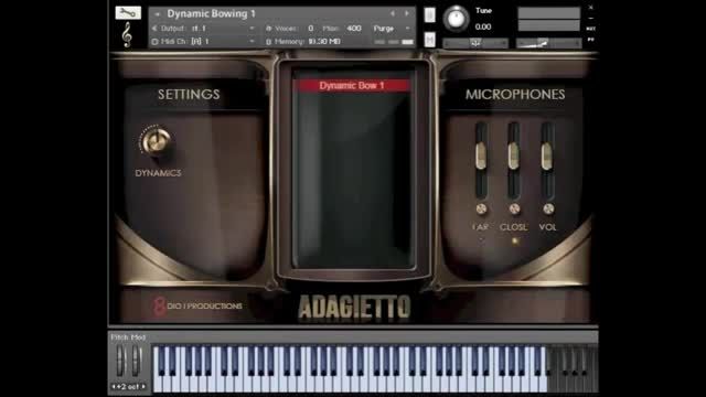 8Dio Adagietto Dynamic Bowings Vst