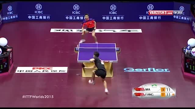پینگ پنگ بازی فوق العاده