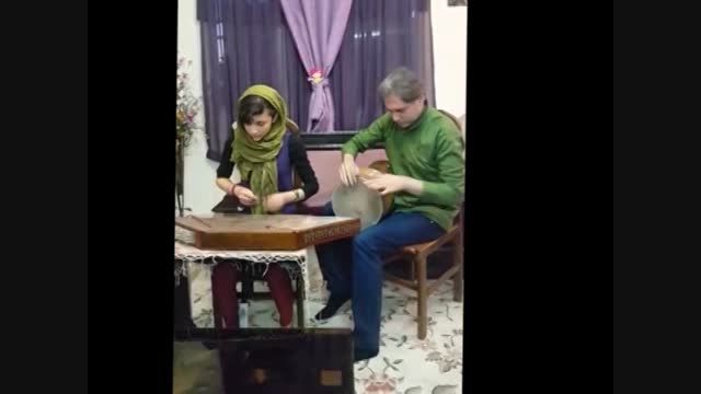 دو نوازی  محمدرضا میرحسینی و سارا بهارلو