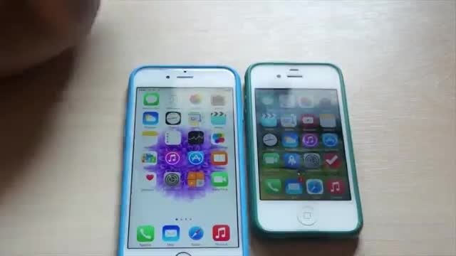 iphone 6 vs iphone 4s speed test