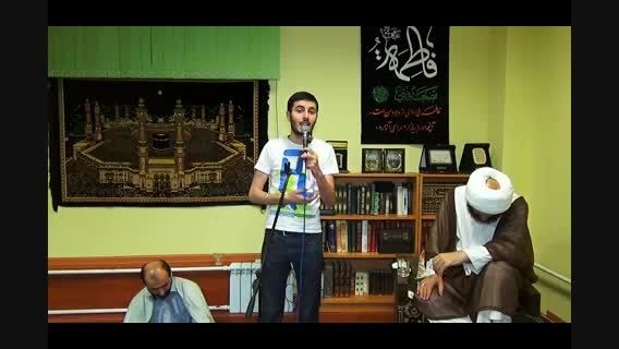 شعر بسیار زیبای جوان آذربایجانی در وصف رهبر عزیزمون