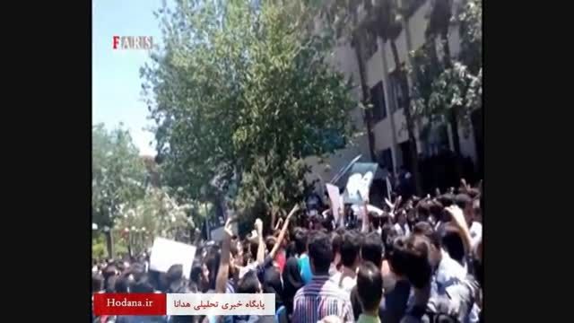 حاشیه های حضور رفسنجانی در دانشگاه امیرکبیر