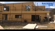 ویلای کارانا در کجور مازندران/مراحل ساخت