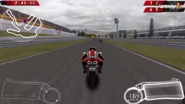 بازی Ducati Challenge با نصب خودکار دیتا