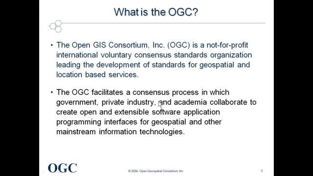 آشنایی با OGC