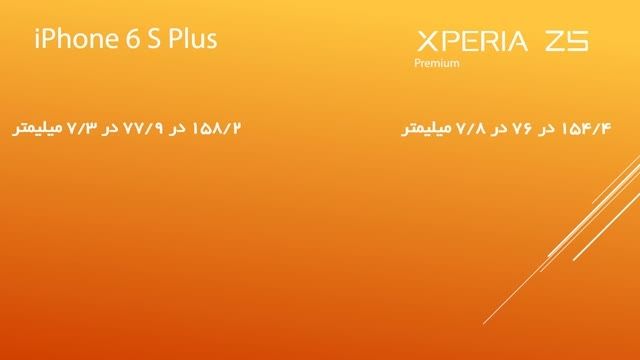 مقایسه فارسی iPhone 6S Plus و Xperia Z5 Premium