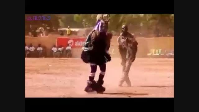 رقص پای بومی سیاهپوست حرکات موزون فیلم گلچین صفاسا