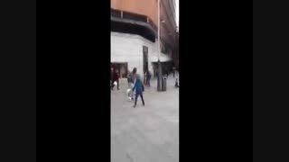 رونالدو در لباس افرد خیابانی