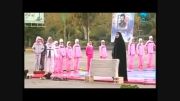 حرکات نمایشی زنان بسیجی در روز بسیج