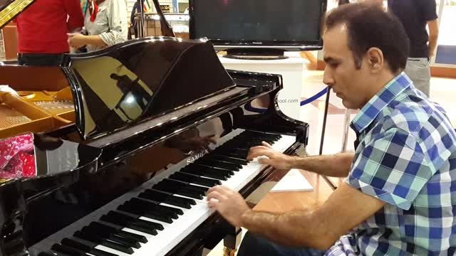 آهنگ بهار دلنشین ( اثر روح الله خالقی - بنان ) با پیانو