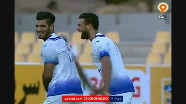 نفت تهران 1 - 0 ملوان (گل پنالتی آرش افشین)