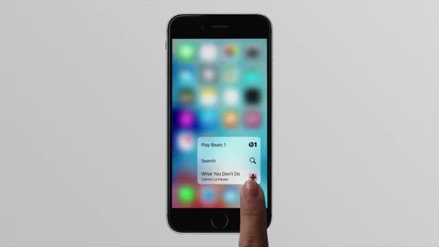 کلیپ رسمی اپل: معرفی ویژگی لمس سه بعدی در IOS9