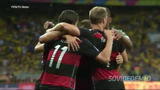 سالگرد بازی به یادماندنی تاریخ : برزیل 1 - 7 آلمان