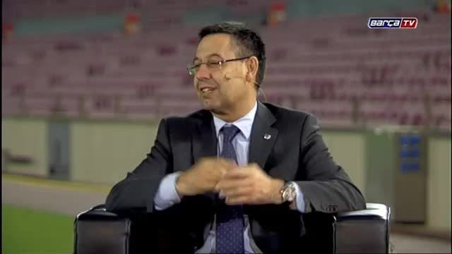 مصاحبه مدیران بارسلونا پس از قهرمانی در لالیگا