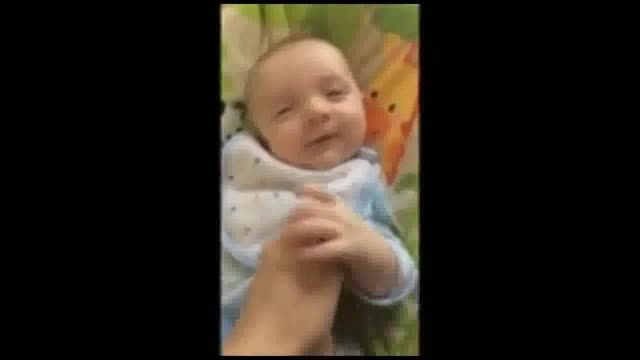 حرف زدن نوزاد 50 روزه