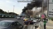 سقوط کردن هواپیما در غرب تهران