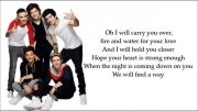 One Direction - Through The Dark Lyrics