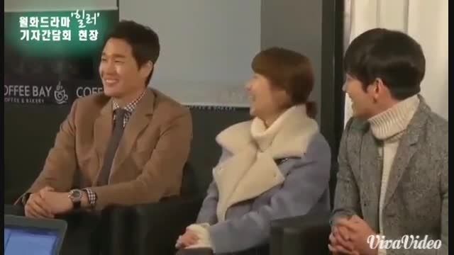 خنده های پارک مین یانگ در مصاحبه اش در رابطه با هیلر