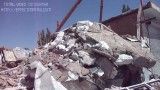 زلزله و تخریب صد در صد ساختمان
