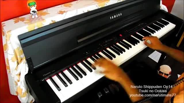 اوپنینگ 14 ناروتو شیپودن با پیانو