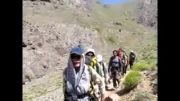 بازگشت از قله کرکس نطنز استان اصقهان