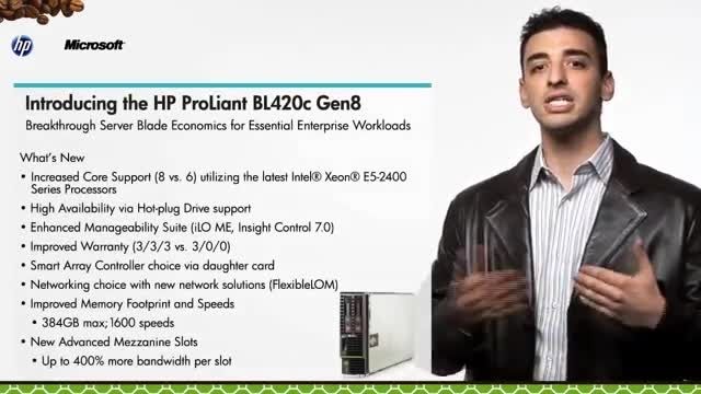 سرور اچ پی - HP Proliant BL420c Gen8