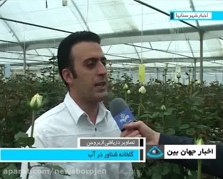 اولین گلخانه هیدروپونیک استان در شهرستان بروجن