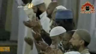 الشیخ عبدالرحمٰن السدیس بیکی وبیکی فی دعاء لیلة رمضان