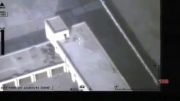 شکار  داعشی روی بام  ازدریچه چشم موشک هلفایر