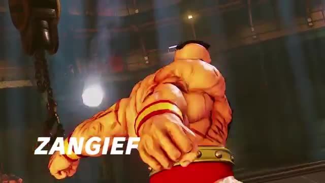 Street Fighter V Zangief تریلر کارکتر جدید بازی