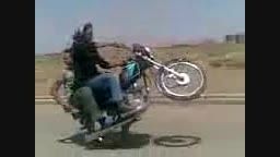 موتور سوار زن ایرانی