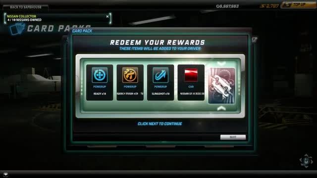 NFS World Best Car Prize Pack...YET