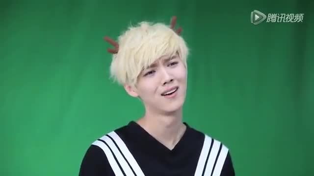 Luhan - Wechat Sticker BTS