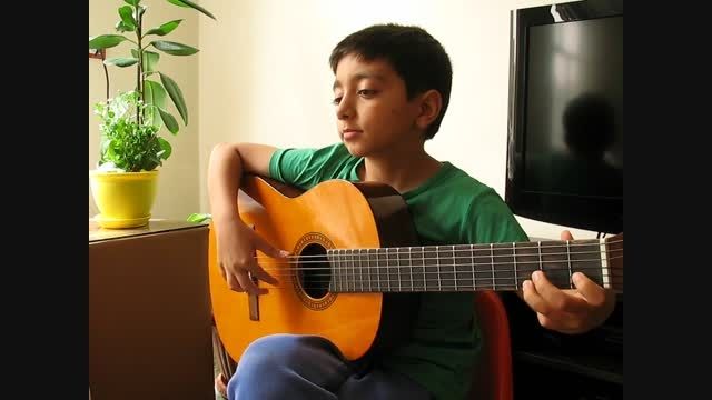گیتار حافظ قظعه تمرینی گیتار avignon