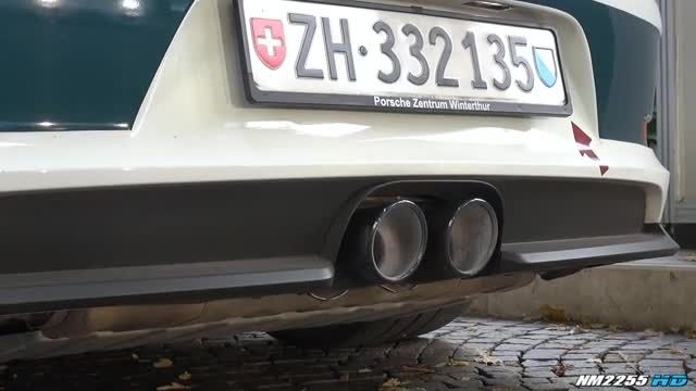 صدای اگزوز پورشه 991 GT3