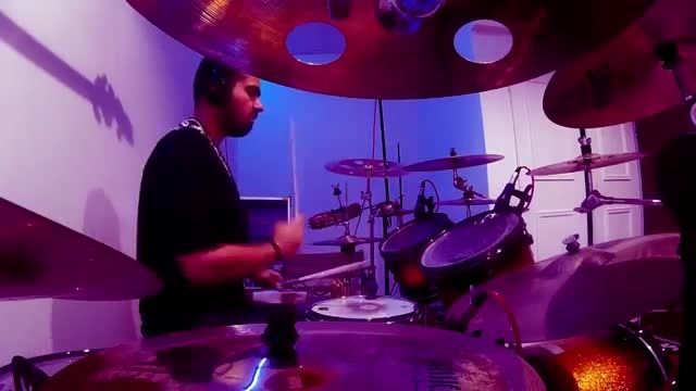 رادیو راک ایران : برنا شفیع زاده - drum performance
