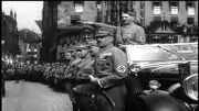 رژه سربازان آلمان نازی و سخنرانی هیتلر