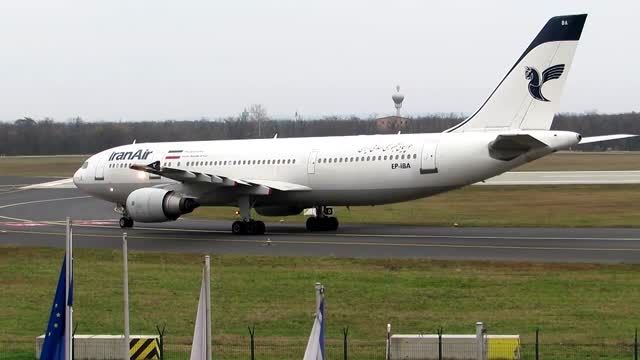 تیک آف EP-IBA Airbus A300-600 ایران ایر از Liszt F. Air