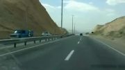 دیوانه ترین راننده در بزرگراه ایران
