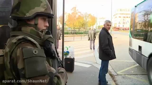 1- بیش از 5هزار سرباز در پاریس گشت زنی می کنند