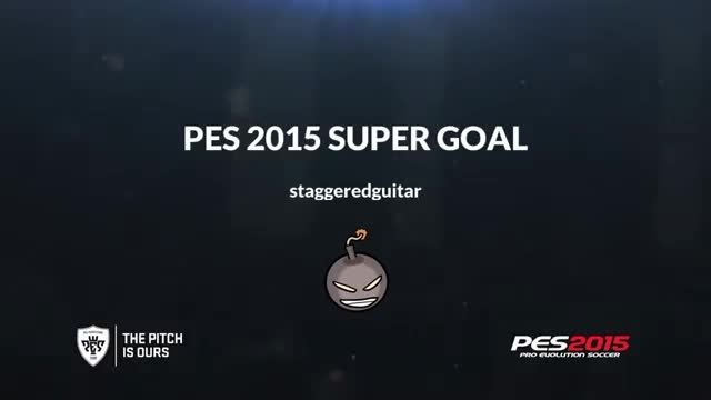 سوپر گل در بازی PeS2015