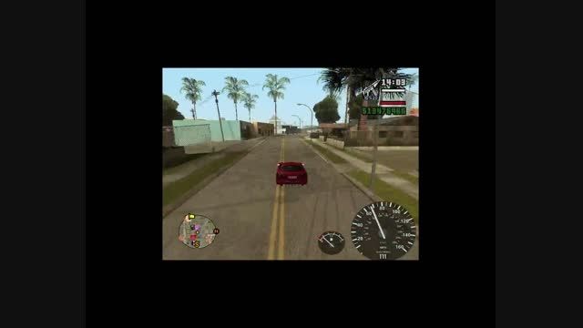بازی GTA San Andreas  -سفر به شهر دوم با بنز