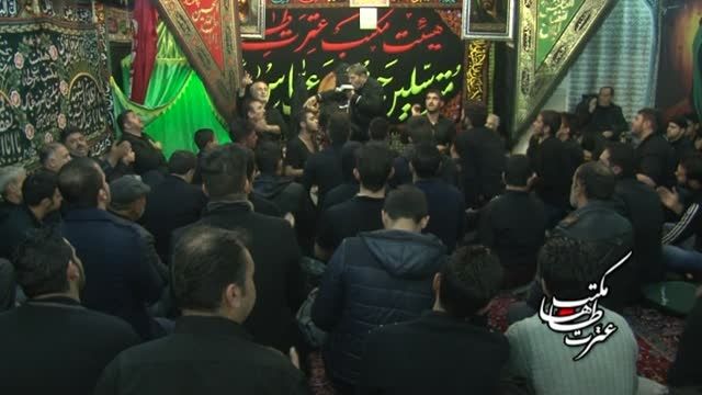 هیئت مکتب عترت طه،شب هشتم محرم93،حاج سید اصغر ضرابی