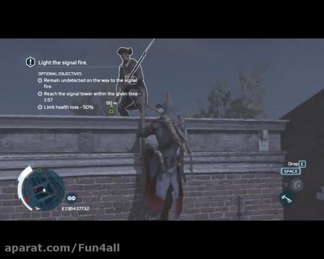 یکی از بهترین مرحله های بازی Assassins Creed III