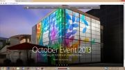 اخبار : وبسایت شرکت اپل | چند ساعت قبل کنفرانس 22 اکتبر