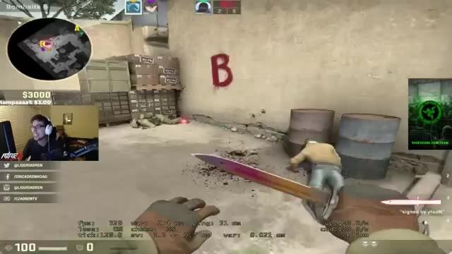 CS:GO Pro adreN Twitch Highlight - How to defuse when