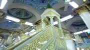 کلیپی از منبر پیامبر در مسجد النبی(ص)