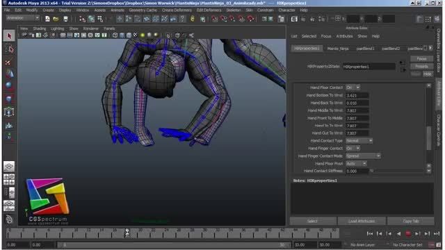 How to animate with HIK in Maya Part 2