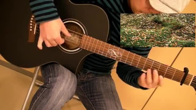 اهنگ wind با گیتار از انیمه تاروتو