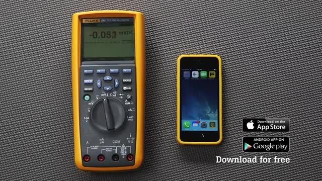 Using Fluke ir3000 FC Connector and 289 Multimeter